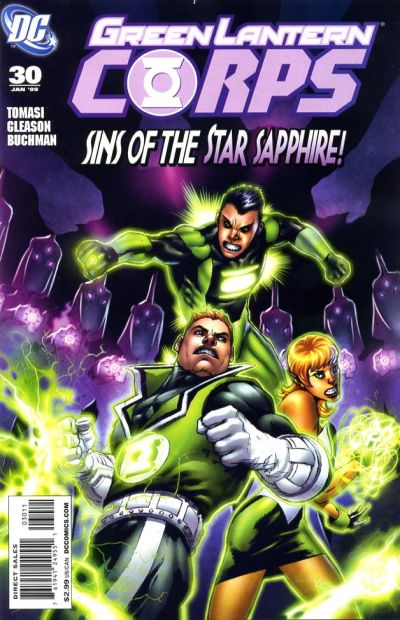 Cover for Green Lantern Corps (DC, 2006 series) #30