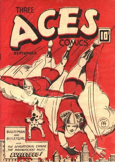 Cover for Three Aces Comics (Anglo-American Publishing Company Limited, 1941 series) #v2#8 [20]
