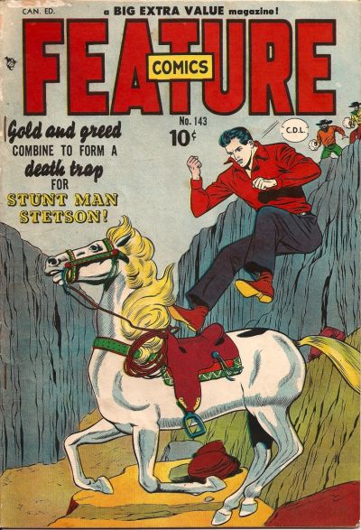 Cover for Feature Comics (Bell Features, 1949 series) #143