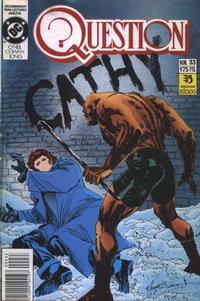 Cover Thumbnail for Question (Zinco, 1988 series) #33