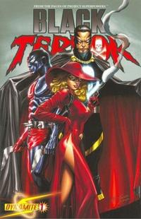 Cover for Black Terror (Dynamite Entertainment, 2008 series) #1 [Greg Land Cover]