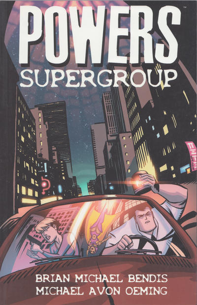 Cover for Powers (Image, 2000 series) #4 - Supergroup