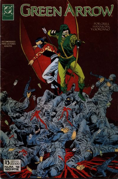 Cover for Green Arrow (Zinco, 1989 series) #12