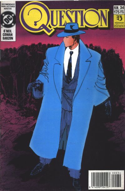 Cover for Question (Zinco, 1988 series) #34