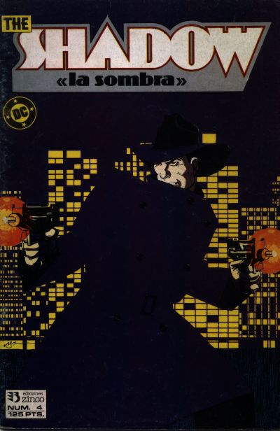 Cover for The Shadow - La Sombra (Zinco, 1987 series) #4