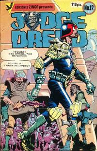 Cover Thumbnail for Judge Dredd (Zinco, 1984 series) #12
