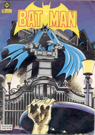 Cover for Batman (Zinco, 1984 series) #20