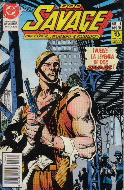 Cover for Doc Savage (Zinco, 1990 series) #1