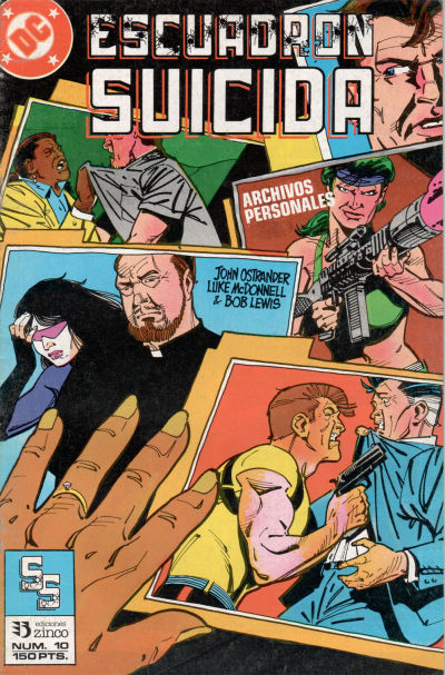 Cover for Escuadrón Suicida (Zinco, 1989 series) #10