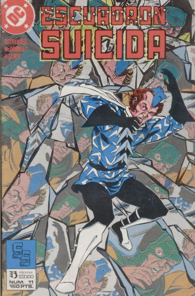 Cover for Escuadrón Suicida (Zinco, 1989 series) #11