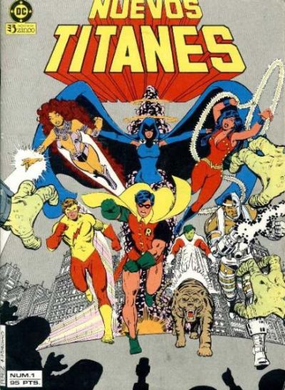 Cover for Nuevos Titanes (Zinco, 1984 series) #1