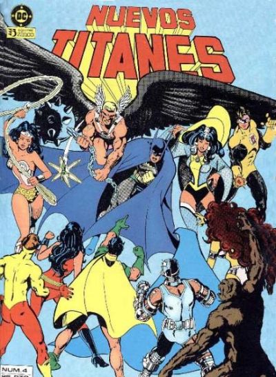 Cover for Nuevos Titanes (Zinco, 1984 series) #4