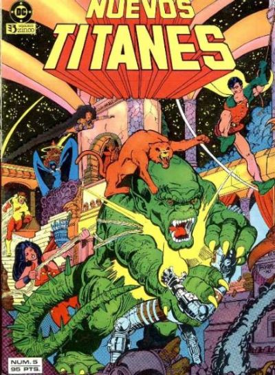 Cover for Nuevos Titanes (Zinco, 1984 series) #5