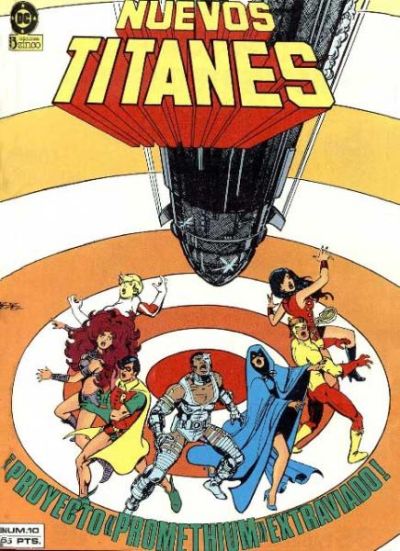 Cover for Nuevos Titanes (Zinco, 1984 series) #10