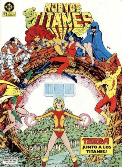 Cover for Nuevos Titanes (Zinco, 1984 series) #28