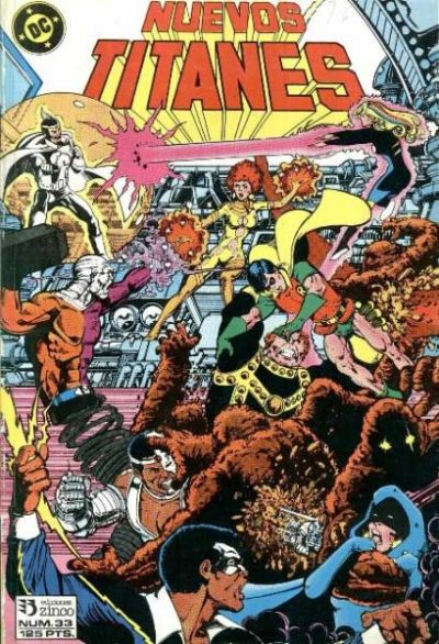 Cover for Nuevos Titanes (Zinco, 1984 series) #33