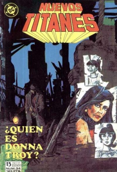 Cover for Nuevos Titanes (Zinco, 1984 series) #34