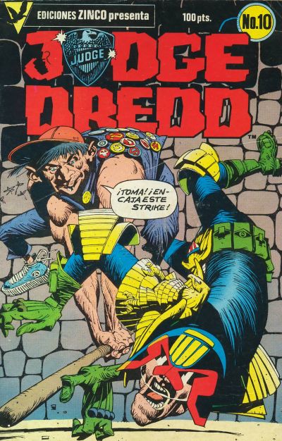 Cover for Judge Dredd (Zinco, 1984 series) #10