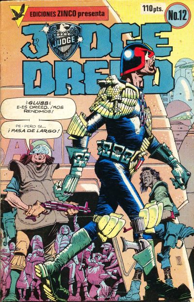 Cover for Judge Dredd (Zinco, 1984 series) #12