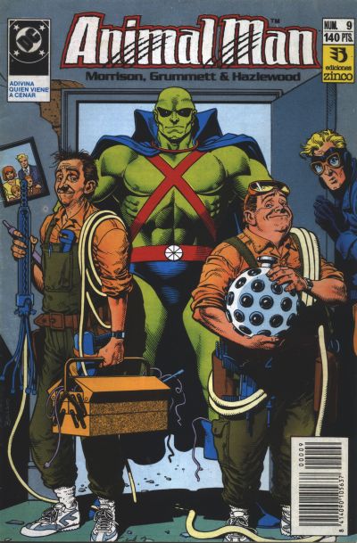 Cover for Animal Man (Zinco, 1990 series) #9