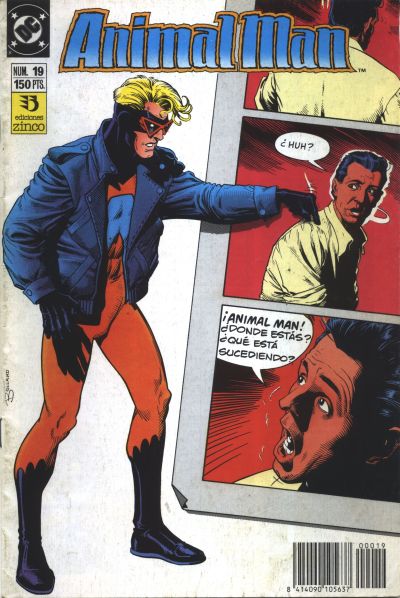 Cover for Animal Man (Zinco, 1990 series) #19