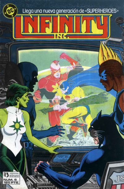 Cover for Infinity Inc. (Zinco, 1986 series) #6
