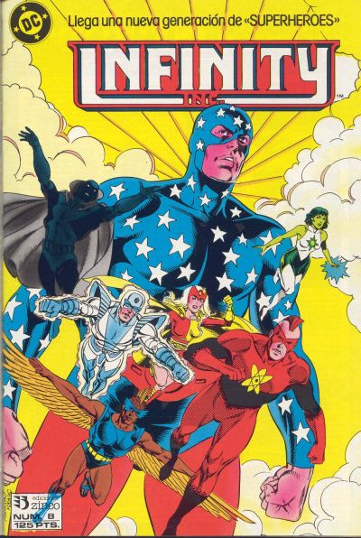 Cover for Infinity Inc. (Zinco, 1986 series) #8