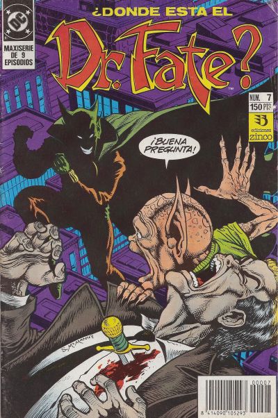 Cover for Dr. Fate (Zinco, 1991 series) #7