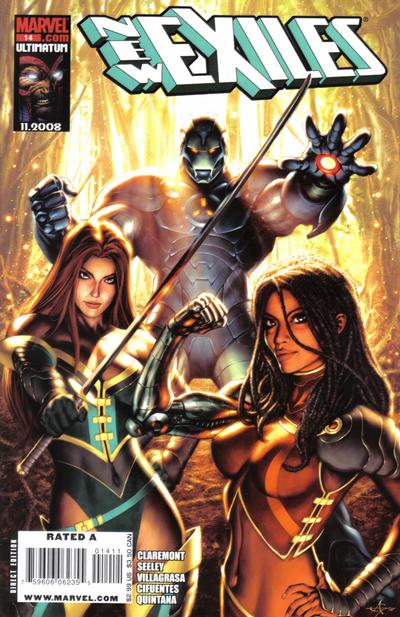 Cover for New Exiles (Marvel, 2008 series) #14