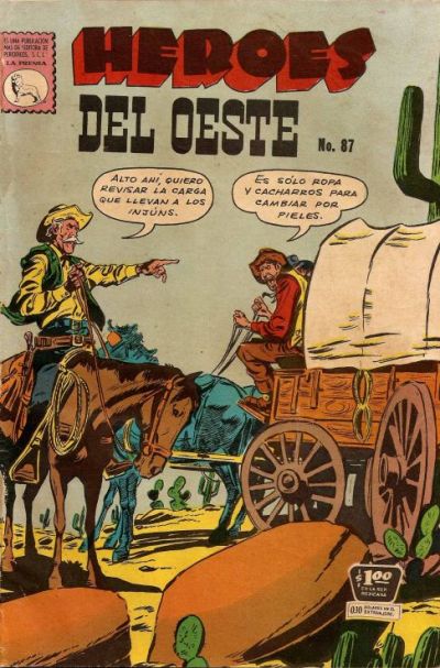 Cover for Héroes del Oeste (Editora de Periódicos, S. C. L. "La Prensa", 1952 series) #87