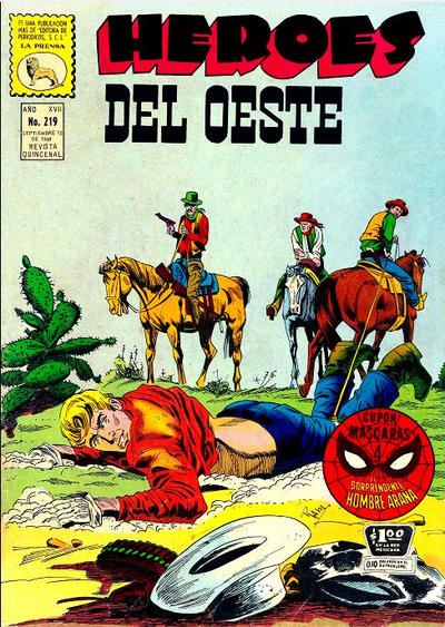 Cover for Héroes del Oeste (Editora de Periódicos, S. C. L. "La Prensa", 1952 series) #219