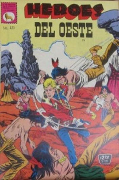 Cover for Héroes del Oeste (Editora de Periódicos, S. C. L. "La Prensa", 1952 series) #433