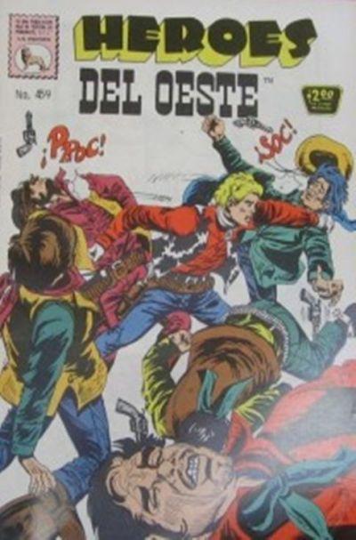 Cover for Héroes del Oeste (Editora de Periódicos, S. C. L. "La Prensa", 1952 series) #459