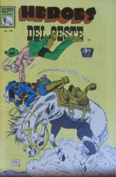 Cover for Héroes del Oeste (Editora de Periódicos, S. C. L. "La Prensa", 1952 series) #499