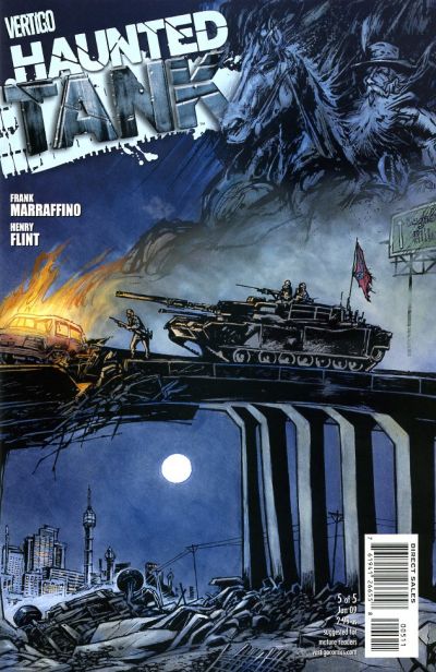 Cover for The Haunted Tank (DC, 2009 series) #5