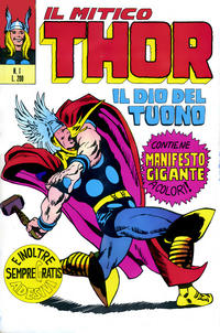 Cover Thumbnail for Il Mitico Thor (Editoriale Corno, 1971 series) #1