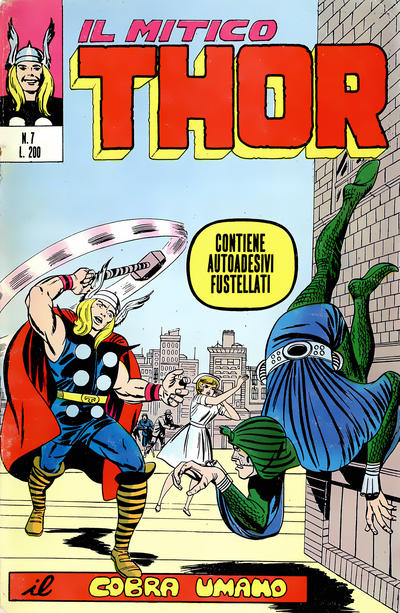Cover for Il Mitico Thor (Editoriale Corno, 1971 series) #7