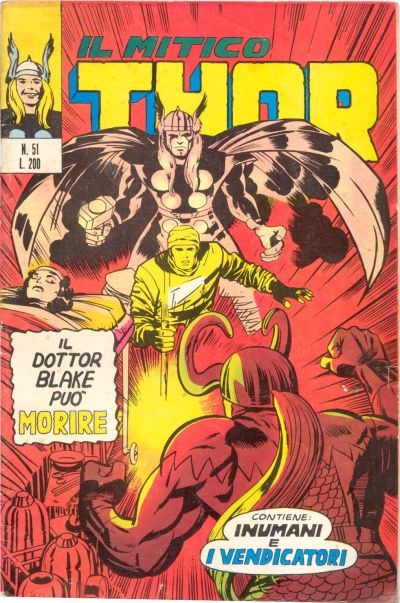 Cover for Il Mitico Thor (Editoriale Corno, 1971 series) #51