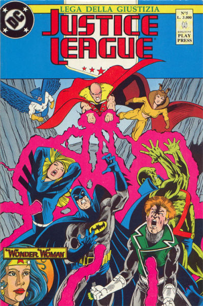 Cover for Justice League [Lega della Giustizia] (Play Press, 1990 series) #5