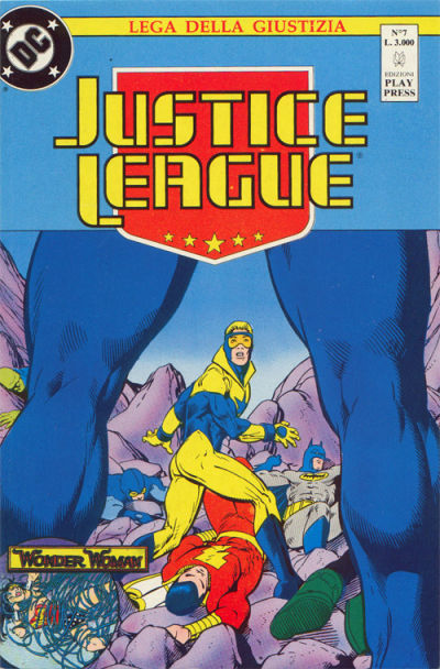 Cover for Justice League [Lega della Giustizia] (Play Press, 1990 series) #7