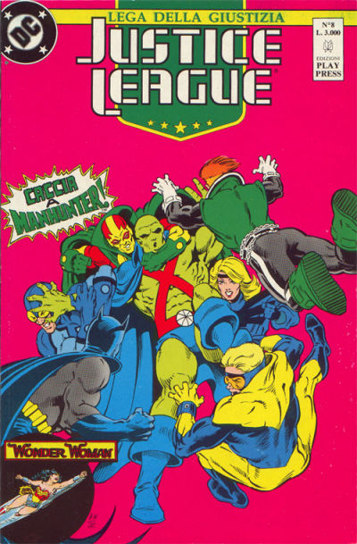 Cover for Justice League [Lega della Giustizia] (Play Press, 1990 series) #8