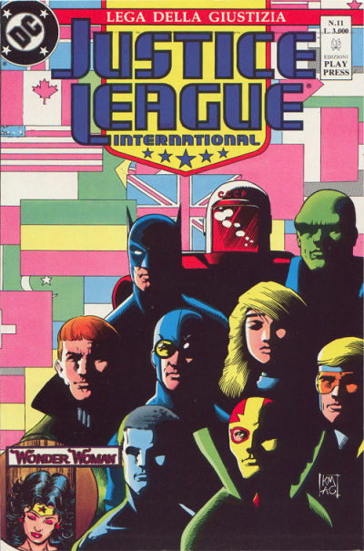 Cover for Justice League [Lega della Giustizia] (Play Press, 1990 series) #11