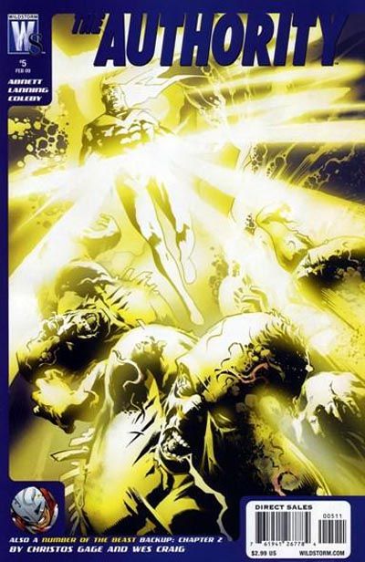 Cover for The Authority (DC, 2008 series) #5