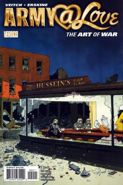 Cover for Army@Love [Army@Love: The Art of War] (DC, 2008 series) #2