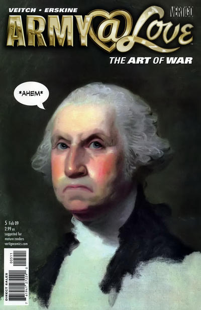 Cover for Army@Love [Army@Love: The Art of War] (DC, 2008 series) #5