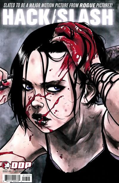 Cover for Hack/Slash: The Series (Devil's Due Publishing, 2007 series) #6 [Cover B Ross Campbell]