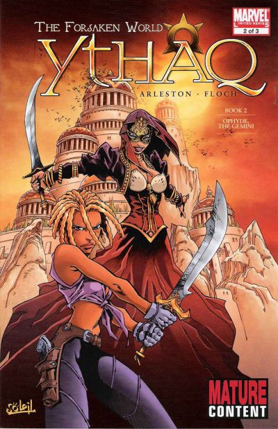 Cover for Ythaq: The Forsaken World (Marvel, 2008 series) #2