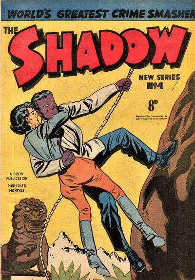 Cover for The Shadow (Frew Publications, 1952 series) #4