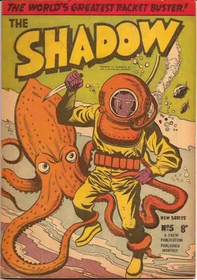 Cover for The Shadow (Frew Publications, 1952 series) #5