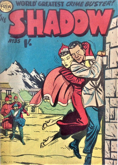 Cover for The Shadow (Frew Publications, 1952 series) #35